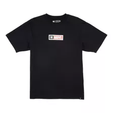 Playera Dc Shoes Para Hombre Negra Marvel Logo Adyzt05220kvj