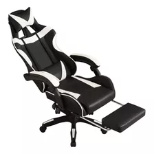 Silla Gamer Gaming Ergonomica Reclinable Blanca