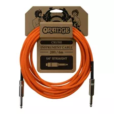 Cabo Orange Crush Instrument Cable (20ft - 6m)