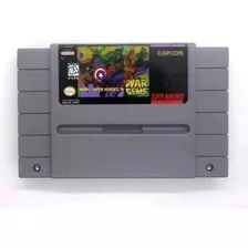 Jogo Marvel War Gems Para Super Nintendo Snes. 