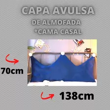 Capa Avulsa Para Almofada Coroa Cama Casal Encosto Cabeceira