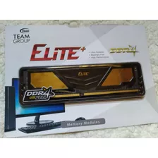 Memoria Team Elite+ Plus U-dimm Ddr4 4gb 2666 Mhz Gold Pc