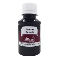 Tinta Aerógrafo Alta Pigmentação 100ml Preta ( F I X A )