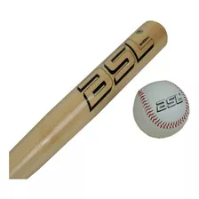 Pack Pelota De Beisbol 28'' + Bate De Beisbol Madera Asl