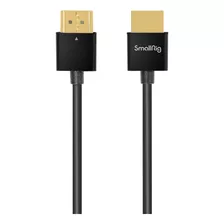 Cable Hdmi Ultrafino De 21.7in/1.8 Pies, Smallrig 4k Hyper S