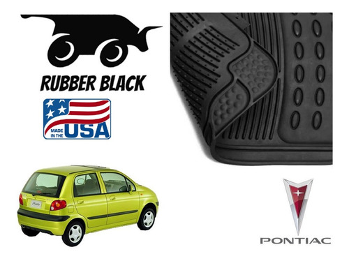 Kit Tapetes Uso Rudo Pontiac G2 2009 Rubber Black Original Foto 4