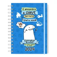 Agenda Flork Profissões Personalizada Capa Dura Elástico A5 