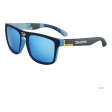 Óculos De Pesca Daiwa Polarizado Proteção Uv400 Cor Da Lente Azul Desenho Mirror