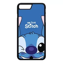 Funda Protector Case Para iPhone 8 Plus Stitch Disney