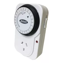 Timer Programable Mecanico Enchufable Zurich Vidriera 2hp