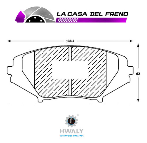 Pastilla De Freno Delantera Mazda Rx8 1.3 2006 13bse Foto 3