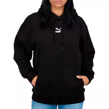 Blusa Fem Puma Classic Oversized Original - Preto