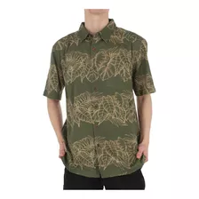 Camisa Quiksilver Palm Bands Hombre Clover Throwback