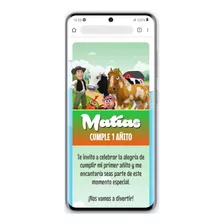 Tarjeta Invitacion Digital Granja Zenon Mapa Whatsapp Audio 