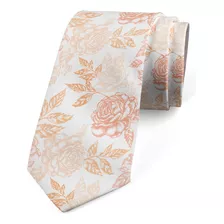 Ambesonne Corbata Moderna Multicolor Para Hombre, Peach Pal.