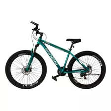 Bicicleta Bangho Gt Pro Cromada Rodado 29 Aluminio Cromado Color Verde