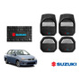 Tapones Seguridad Valvula Llanta Aire Logo Suzuki Aerio