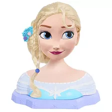 Cabeza De Peinado Disney Elsa Deluxe