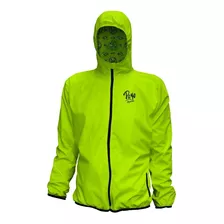 Campera Lluvia Payo Impermeable Rompeviento Capucha Abrigo