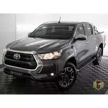 Toyota Hilux Cd Srv 2.8 Tdi 4x4 2022 Cinza