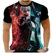 Camiseta Camisa Personalizada Devil May Cry 01