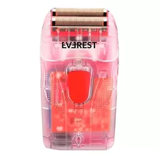 Everest Maquina Afeitadora Shaver Solid Cristal Barberia