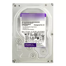 Hd Western Digital 8tb Sata 7200rpm 256mb Cache Wd Purple Pro Wd8001purp Pro Cor Roxo/preto E Prata