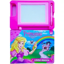 Livro Brinquedo Ilustrado Princesas Com Lousa Mágica