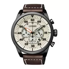 Reloj Hombre Citizen Ca4215-04w Crono Eco Agente Oficial