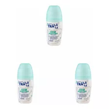 Kit 3 Und Desodorante Rollon Tra La La Sem Perfume 65ml