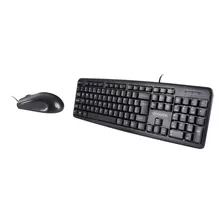 Kit Hoopson Tpc-052k Teclado + Mouse Com Fio Usb