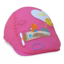 Boina Inglesa Bebe Gorrito Verano Diseño Oso Y Avión