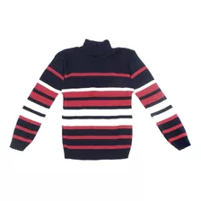 Blusa Infantil Gola Alta Menino Manga Longa Inverno