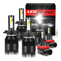 Kit De Faros Led H4 40000lm Para Fiat Alta Y Baja Canbus