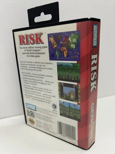 Risk Sega Mega Drive Jogo 100% Original Completo, foto 4
