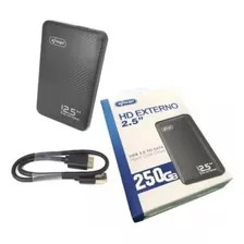 Hd Externo P/ Armazena Kp-hd808 250gb Slim Interface Usb 3.0