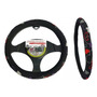 Cubre Volante Negro Fibra Ft18 Suzuki Sx4 2011