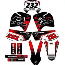 Kit Adesivos Gráficos Xr-200 Mod Xr 05 Personalizado