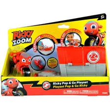 Ricky Zoom Set De Juego Push & Vehiculo Ricky Pop