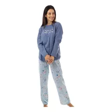 1645. Pijama Algodon Les Fleurs. Talles 54, 56, 58 Y 60