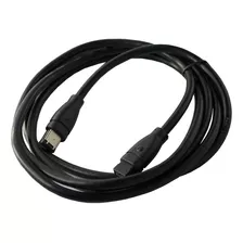 Cable Firewire 9 A 6 Pines 800 A 400 Ieee1394b Microcentro Color Negro