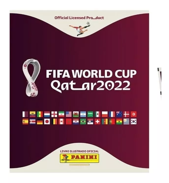 Álbum Copa Do Mundo 2022. +250 Figurinhas. Álbum Brochura!!!