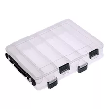 Caja Plastica Multiuso Doble Cara Para Señuelos Pesca