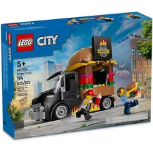 Lego City 60404 Caminhao De Hamburgueres