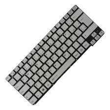 Teclado P/ Notebook Sony Vaio Sve14113ebp Br Branco