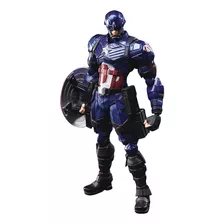 Universe - Figura De Acción De Captain America Variant Bri.