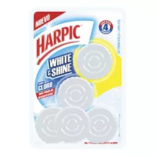 Harpic Desinfectante Para Inodoros Pastillas Sin Color 5 Uni