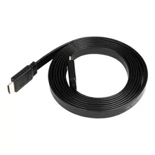 Silverstone Tek Premium Flat 3000mm Cable Hdmi Con Conector 