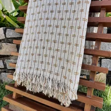 Manta Xale Algodão Decorativa 250x180 Mandacaru Cobertor