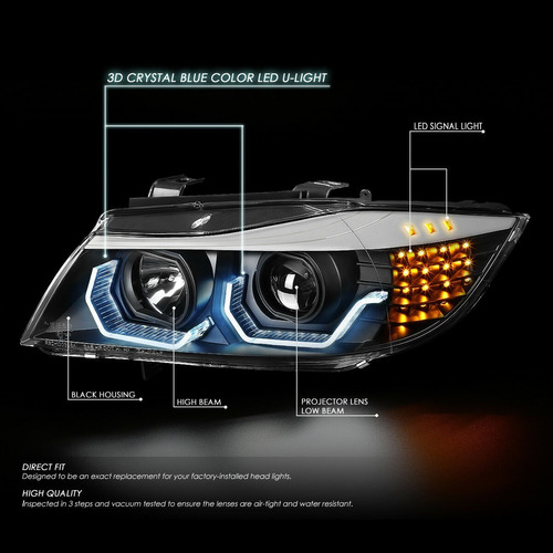 Faros Bmw 2006 2008 Bmw E90 325i 328i 335i  3d Mas Modelos Foto 2